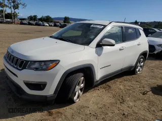 2018 Jeep Compass Latitude with VIN 3C4NJCBB7JT233848, listed as a Copart auction lot 56502715 with 94,665 mi miles and Salvage title. Bid and sale history available at DreamBid. Image 1.