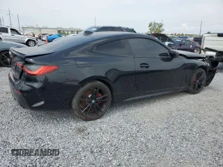 2022 BMW 4 Series 430i with VIN WBA53AP08NCJ06319, listed as a Copart auction lot 50144015 with 17,935 mi miles and Salvage Title. Bid and sale history available at carsss.com. Image 3.