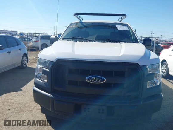2017 Ford F-150 XL with VIN 1FTEX1CG2HKC93299, listed as a IAAI auction lot 41675673 with 101,726 mi miles. Bid and sale history available at carsss.com. Image 6.