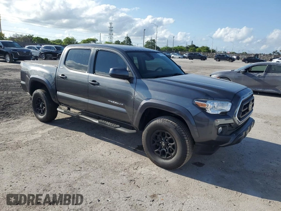 2020 Toyota Tacoma SR5 with VIN 3TMAZ5CN9LM125157, listed as a Copart auction lot 57178885 with 59,830 mi miles and Salvage title. Bid and sale history available at DreamBid. Image 4.