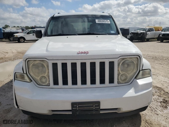 2012 Jeep Liberty Sport with VIN 1C4PJLAK5CW201178, listed as a Copart auction lot 48036575 with 187,962 mi miles and Salvage Title. Bid and sale history available at carsss.com. Image 5.