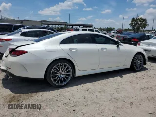 2019 Mercedes-Benz CLS with VIN WDD2J5JB9KA042138, listed as a Copart auction lot 59583364 with 49,072 mi miles and Salvage Title. Bid and sale history available at carsss.com. Image 3.