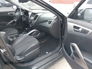 2012 Hyundai Veloster w/Black Int with VIN KMHTC6AD8CU066779, listed as a IAAI auction lot 41699960 with 160,875 mi miles and . Bid and sale history available at DreamBid. Image 5.