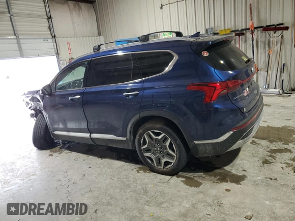 2023 Hyundai Santa Fe Limited with VIN 5NMS4DAL2PH492876, listed as a Copart auction lot 45643555 with 11,015 mi miles and Salvage Title. Bid and sale history available at carsss.com. Image 2.
