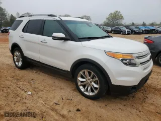 2014 Ford Explorer Limited with VIN 1FM5K8F80EGC25587, listed as a Copart auction lot 50420435 with 201,248 mi miles and Salvage Title. Bid and sale history available at carsss.com. Image 4.