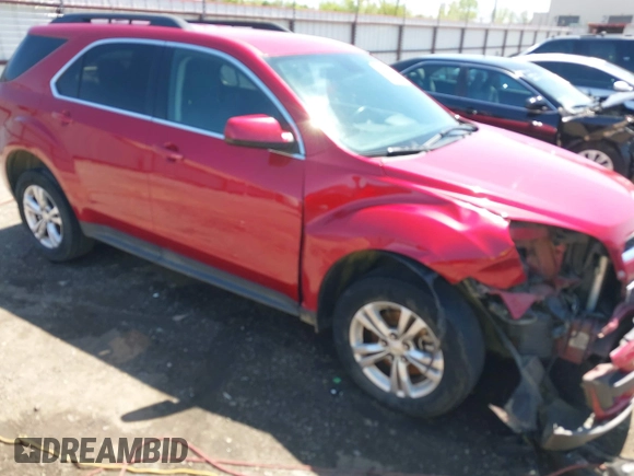 2013 Chevrolet Equinox LT z VIN 2GNALDEK6D1193589, wystawiony jako IAAI lot #41958814 z przebiegiem 90 077 mil mil oraz . Historia ofert i sprzedaży dostępna na DreamBid. Obrazek 1.