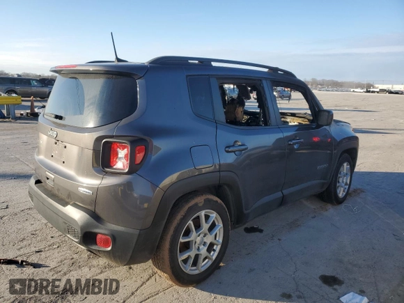 2020 Jeep Renegade Altitude with VIN ZACNJAB15LPL02328, listed as a Copart auction lot 86650884 with Not provided miles and Clean title. Bid and sale history available at DreamBid. Image 3.
