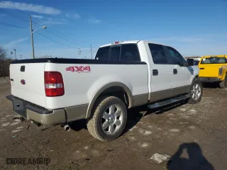 2008 Ford F-150 XLT with VIN 1FTPW14V18FA70849, listed as a Copart auction lot 84237114 with 132,228 mi miles and Salvage Title. Bid and sale history available at carsss.com. Image 3.