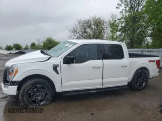 2021 Ford F-150 XL with VIN 1FTEW1EP1MFA64051, listed as a Copart auction lot 57483575 with Not provided miles and Non repairable. Bid and sale history available at DreamBid. Image 1.