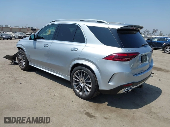 2024 Mercedes-Benz GLE 450 with VIN 4JGFB5KB2RB020084, listed as a IAAI auction lot 42597712 with 24,222 mi miles and . Bid and sale history available at DreamBid. Image 3.