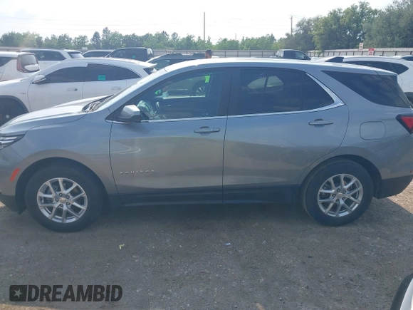 2024 Chevrolet Equinox LT with VIN 3GNAXKEG8RS142062, listed as a IAAI auction lot 42136077 with 32,819 mi miles and . Bid and sale history available at DreamBid. Image 14.