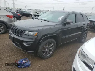 2021 Jeep Grand Cherokee Limited z VIN 1C4RJFBG2MC811336, wystawiony jako Copart lot #55110895 z przebiegiem 37 317 mil mil oraz Szkoda całkowita • Salvage title. Historia ofert i sprzedaży dostępna na DreamBid. Obrazek 1.