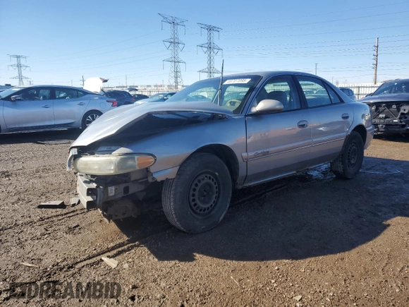 1999 Buick Century Custom with VIN 2G4WS52M1X1452406, listed as a Copart auction lot 46707095 with 0 mi miles and Salvage Title. Bid and sale history available at carsss.com. Image 1.