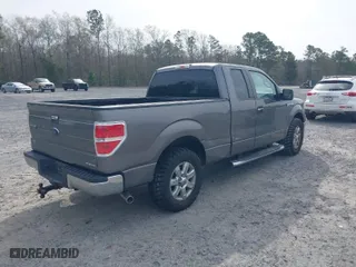 2013 Ford F-150 XL with VIN 1FTEX1CM8DFB14529, listed as a IAAI auction lot 41874583 with 157,757 mi miles. Bid and sale history available at carsss.com. Image 4.