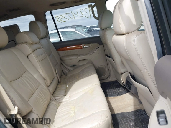 2004 Lexus GX 470 with VIN JTJBT20X640066788, listed as a IAAI auction lot 42247755 with 292,803 mi miles and . Bid and sale history available at DreamBid. Image 8.