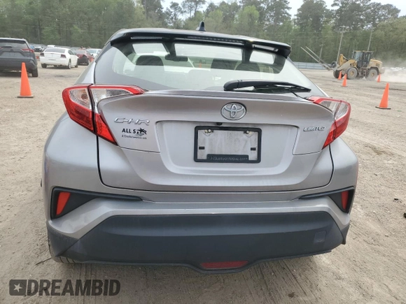 2019 Toyota C-HR XLE with VIN JTNKHMBX3K1024739, listed as a Copart auction lot 50888505 with 37,759 mi miles and Salvage Title. Bid and sale history available at DreamBid. Image 6.