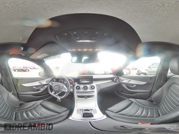 2017 Mercedes-Benz C 43 AMG with VIN 55SWF6EB6HU204688, listed as a Copart auction lot 47649265 with 96,964 mi miles and Salvage Title. Bid and sale history available at DreamBid. Image 14.
