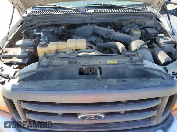 1999 Ford Super Duty F-250 XL with VIN 1FTNF20LXXED61260, listed as a Copart auction lot 59962984 with 396,049 mi miles and Salvage Title. Bid and sale history available at carsss.com. Image 11.