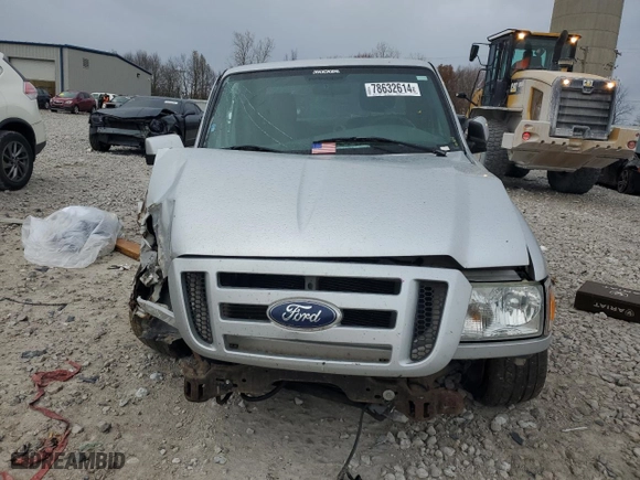 2011 Ford Ranger XLT with VIN 1FTKR4EE1BPA35988, listed as a Copart auction lot 78632614 with 0 mi miles and Clean Title. Bid and sale history available at carsss.com. Image 5.