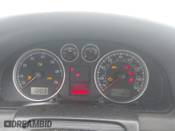 2005 Volkswagen Passat GLS with VIN WVWAD63B35E022223, listed as a IAAI auction lot 42223691 with 173,609 mi miles and . Bid and sale history available at DreamBid. Image 7.