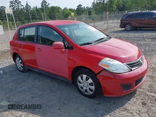 2012 Nissan Versa S with VIN 3N1BC1CP2CL374585, listed as a IAAI auction lot 42209609 with 196,501 mi miles. Bid and sale history available at carsss.com. Image 1.