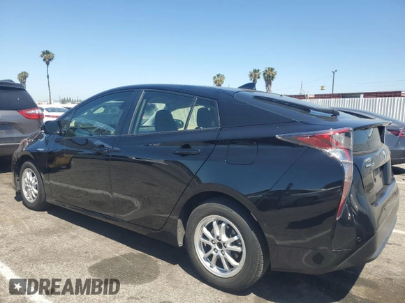2017 Toyota Prius Two with VIN JTDKBRFU0H3052613, listed as a Copart auction lot 56436305 with 38,657 mi miles and Salvage Title. Bid and sale history available at DreamBid. Image 2.