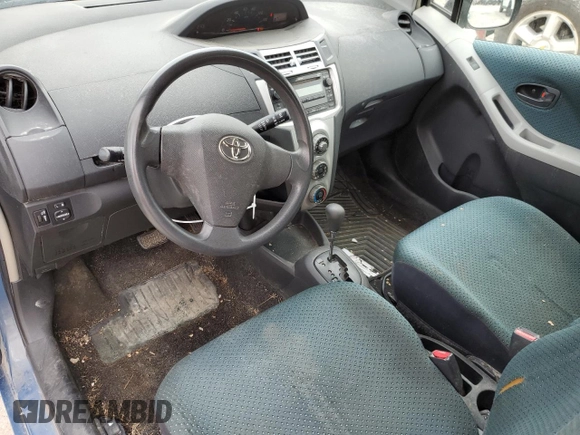 2007 Toyota Yaris with VIN JTDJT903X75095755, listed as a Copart auction lot 54366505 with 244,474 mi miles and Clean Title. Bid and sale history available at carsss.com. Image 8.