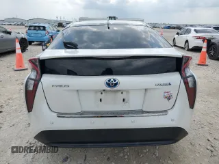 2016 Toyota Prius Four with VIN JTDKARFU7G3005807, listed as a Copart auction lot 54584295 with 67,130 mi miles and Salvage Title. Bid and sale history available at DreamBid. Image 6.