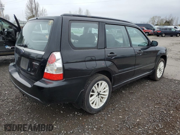 2007 Subaru Forester X with VIN JF1SG63627H743249, listed as a Copart auction lot 50244905 with 243,100 mi miles and Salvage Title. Bid and sale history available at carsss.com. Image 3.