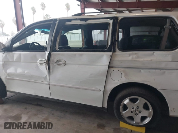 2000 Honda Odyssey EX with VIN 2HKRL187XYH622531, listed as a IAAI auction lot 41141272 with 225,668 mi miles and . Bid and sale history available at DreamBid. Image 6.