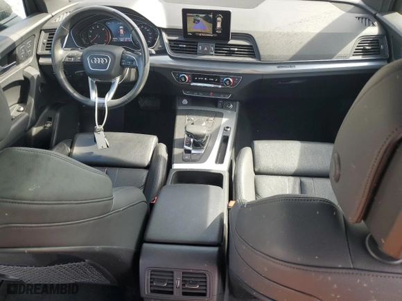2020 Audi Q5 Premium with VIN WA1ANAFY6L2112006, listed as a Copart auction lot 50639975 with 40,909 mi miles and Salvage Title. Bid and sale history available at carsss.com. Image 8.