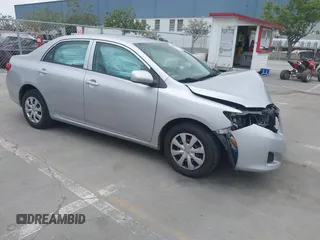 2009 Toyota Corolla with VIN 1NXBU40E29Z162410, listed as a IAAI auction lot 41905756 with 104,866 mi miles. Bid and sale history available at carsss.com. Image 1.