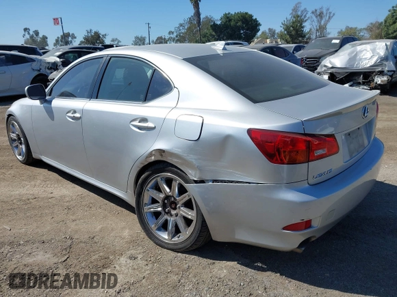 2008 Lexus IS 250 with VIN JTHBK262682066459, listed as a IAAI auction lot 41643393 with 156,091 mi miles and . Bid and sale history available at DreamBid. Image 3.