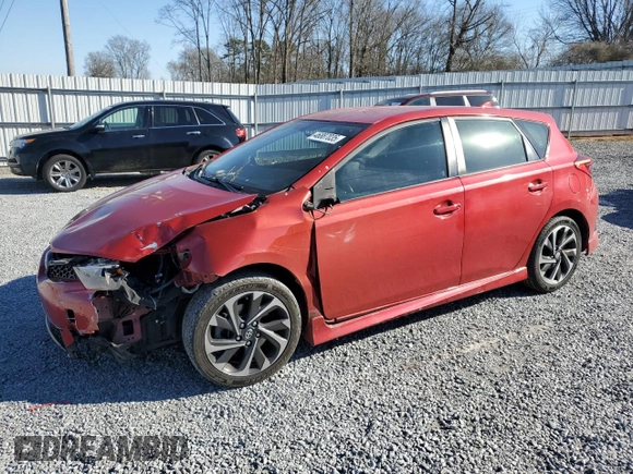 2016 Scion iM z VIN JTNKARJE4GJ510355, wystawiony jako Copart lot #46887035 z przebiegiem 132 444 mil mil oraz Szkoda całkowita • Salvage title. Historia ofert i sprzedaży dostępna na DreamBid. Obrazek 1.
