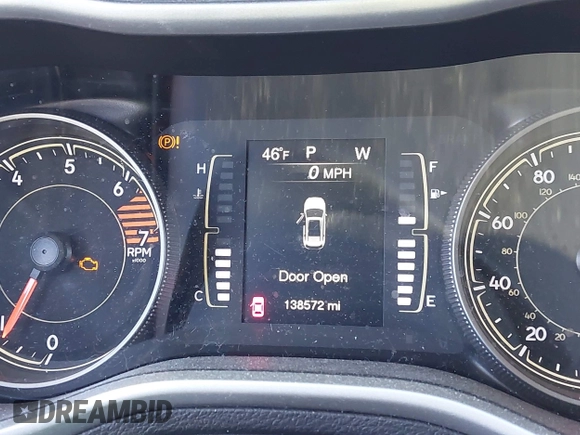 2018 Jeep Cherokee Latitude Plus with VIN 1C4PJMLB6JD526661, listed as a IAAI auction lot 41868189 with 138,572 mi miles and . Bid and sale history available at DreamBid. Image 15.