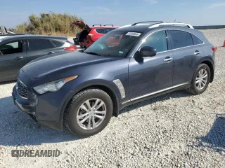 2011 Infiniti FX35 with VIN JN8AS1MU4BM110213, listed as a Copart auction lot 72449644 with 89,221 mi miles and Salvage Title. Bid and sale history available at carsss.com. Image 1.