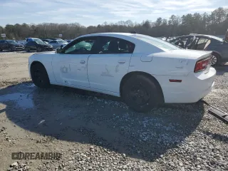2012 Dodge Charger Police with VIN 2C3CDXAG7CH240124, listed as a Copart auction lot 42676875 with 121,937 mi miles and Salvage Title. Bid and sale history available at carsss.com. Image 2.