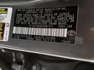 2023 Toyota Camry SE z VIN 4T1G11BK9PU083121, wystawiony jako Copart lot #58724145 z przebiegiem 29 991 mil mil oraz Szkoda całkowita • Salvage title. Historia ofert i sprzedaży dostępna na DreamBid. Obrazek 13.