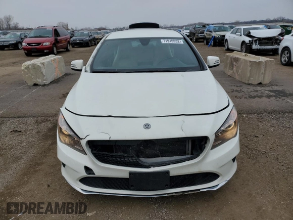 2018 Mercedes-Benz CLA with VIN WDDSJ4EB9JN611324, listed as a Copart auction lot 71910932 with 95,500 mi miles. Bid and sale history available at carsss.com. Image 5.