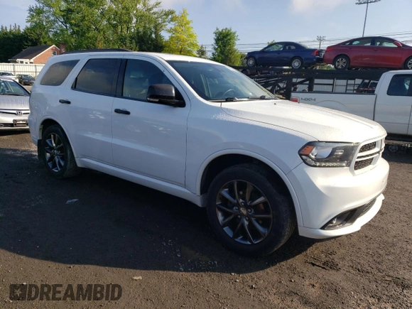 2017 Dodge Durango GT with VIN 1C4RDJDG8HC677347, listed as a Copart auction lot 58028305 with 111,952 mi miles and Salvage title. Bid and sale history available at DreamBid. Image 4.