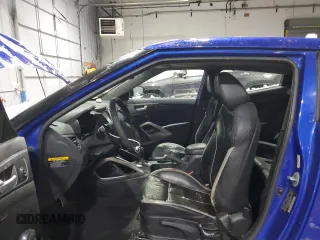 2013 Hyundai Veloster Turbo w/Black Int with VIN KMHTC6AE8DU109947, listed as a Copart auction lot 50118255 with 196,992 mi miles and Non Repairable. Bid and sale history available at carsss.com. Image 7.
