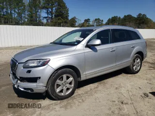 2015 Audi Q7 Premium Plus with VIN WA1LGAFE0FD023484, listed as a Copart auction lot 53295655 with 178,275 mi miles and Salvage Title. Bid and sale history available at DreamBid. Image 1.