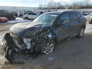 2021 Chevrolet Blazer LT z VIN 3GNKBHRS7MS526461, wystawiony jako Copart lot #83746194 z przebiegiem 62 816 mil mil oraz Szkoda całkowita • Salvage title. Historia ofert i sprzedaży dostępna na DreamBid. Obrazek 1.