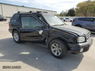 2003 Nissan Pathfinder LE with VIN JN8DR09X33W710619, listed as a Copart auction lot 50821455 with 199,487 mi miles and Salvage Title. Bid and sale history available at carsss.com. Image 4.