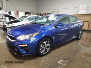 2020 Kia Forte LXS with VIN 3KPF24AD5LE143776, listed as a Copart auction lot 44746245 with 52,254 mi miles and Salvage Title. Bid and sale history available at carsss.com. Image 1.