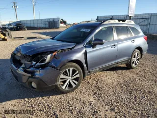 2018 Subaru Outback Limited with VIN 4S4BSANC0J3280090, listed as a Copart auction lot 86078284 with 0 mi miles and Salvage Title. Bid and sale history available at carsss.com. Image 1.