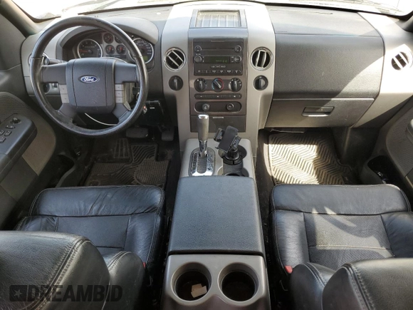 2004 Ford F-150 XLT with VIN 1FTPW14554KB86606, listed as a Copart auction lot 50894475 with 161,366 mi miles and Salvage Title. Bid and sale history available at carsss.com. Image 8.
