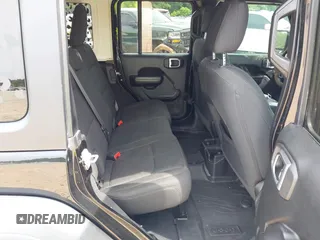 2020 Jeep Wrangler Unlimited Sport S with VIN 1C4HJXDN9LW218468, listed as a IAAI auction lot 42490190 with 114,542 mi miles and . Bid and sale history available at DreamBid. Image 8.