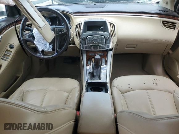 2010 Buick LaCrosse CXL with VIN 1G4GC5EG1AF200405, listed as a Copart auction lot 58782215 with Not provided miles and Salvage title. Bid and sale history available at DreamBid. Image 8.