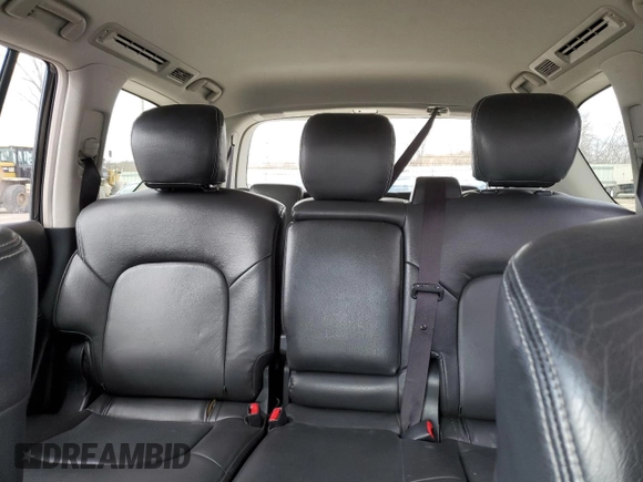 2017 Nissan Armada SV with VIN JN8AY2ND5H9007347, listed as a Copart auction lot 47767925 with 186,540 mi miles and Salvage Title. Bid and sale history available at carsss.com. Image 10.